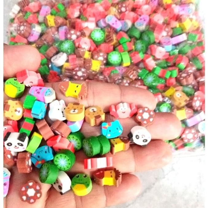 

Isi 1050 Pcs - 1100 Pcs Pcs Penghapus Mini Karakter Grosir