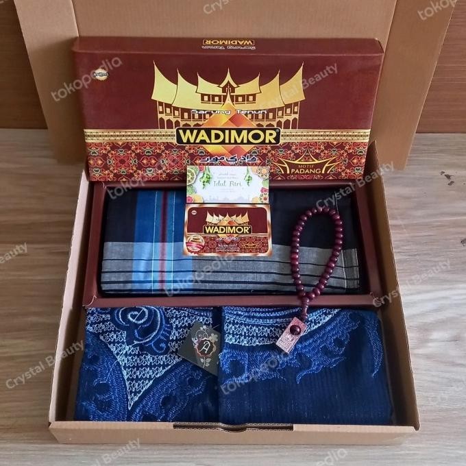 Sarung Wadimor Baju Koko Pakaian Pria Muslim Hampers Cowok Paket Murah