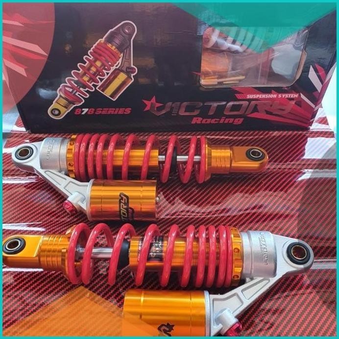 shock belakang tabung 280 yamaha jupiter vega fiz variasi pir merah 16