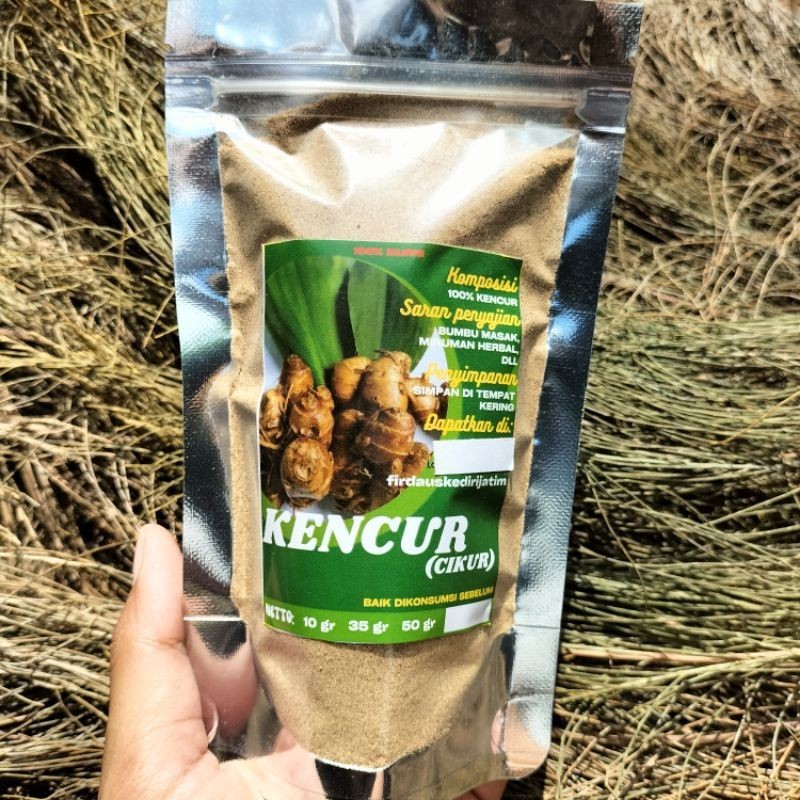 

Kencur Bubuk Murni / Aromatic Ginger Powder 50 gram