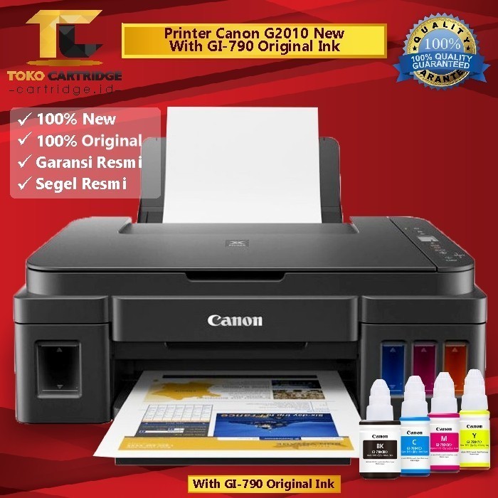 TERMURAH - Printer Canon Pixma G2010 G 2010 Print Scan Copy all in One New g2000
