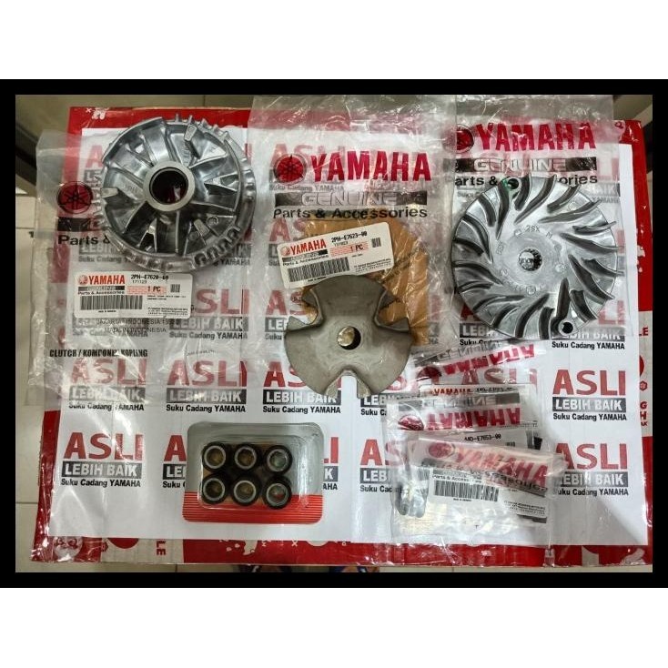 terbaru !!! paket cvt pully depan soul gt 125 - freego - fino 125 - xride 125 ready