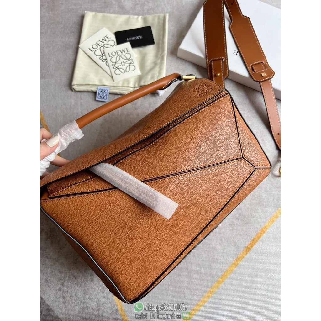 Loewe Medium puzzle geometric shopper tote large travel carryall handbag luggage premium quality