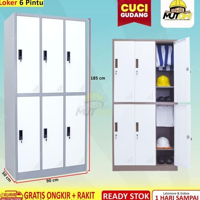 

Trend Loker Locker Besi 6 Pintu Full Plat Lc06P Limited Edition