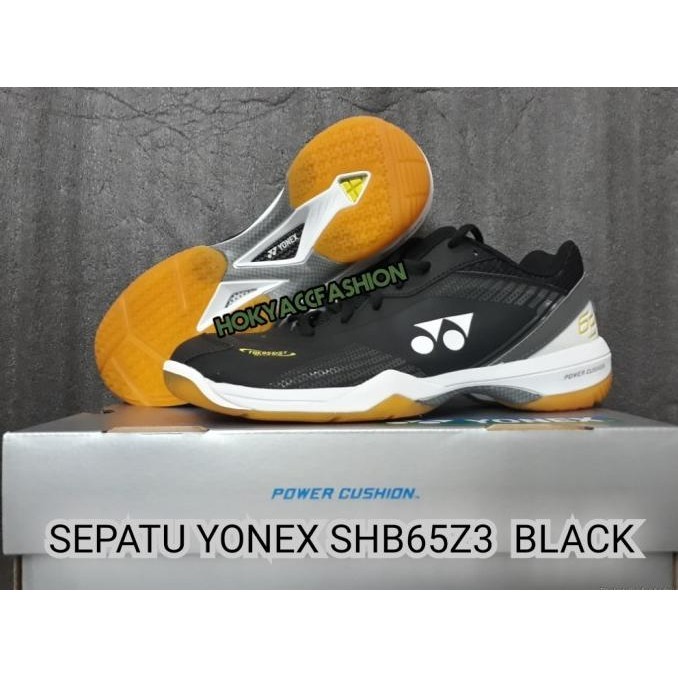 Sepatu Badminton Yonex Shb 65 Z3 MAN - SHB65Z3MEN Black Original
