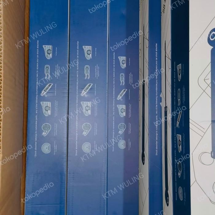 Shock Belakang Wuling Cortez C Premium Original