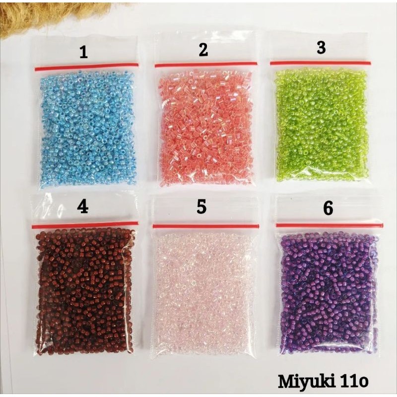 (10) Mote Manik Pasir / Miyuki 11/0 13.500/10 gram