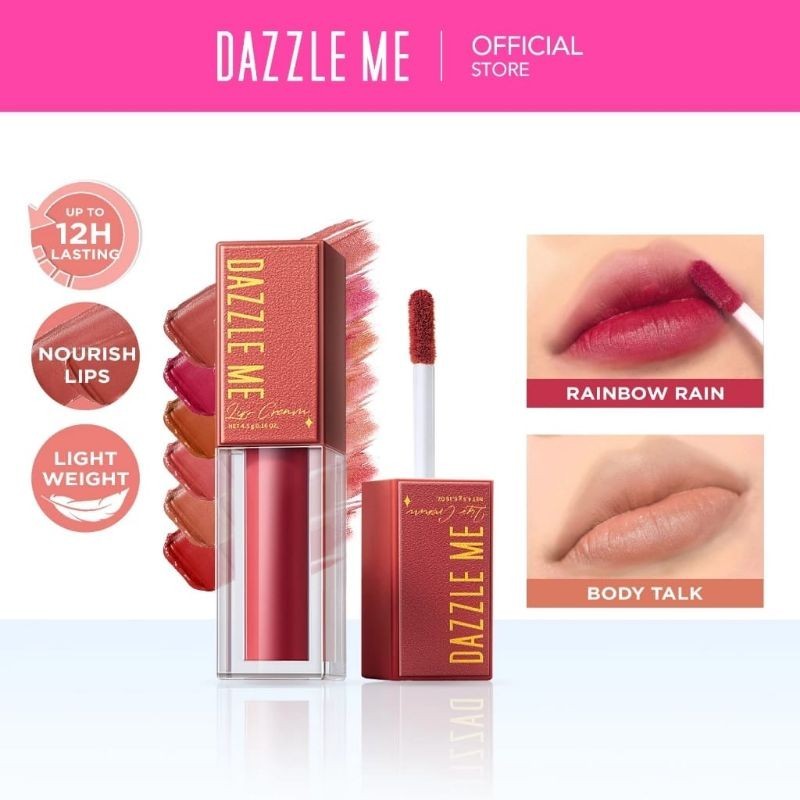 DAZZLE ME MOUSSE LIP CREAM// AN INTENSE COLOR LIP MOUSSE IN ONE SWIPE