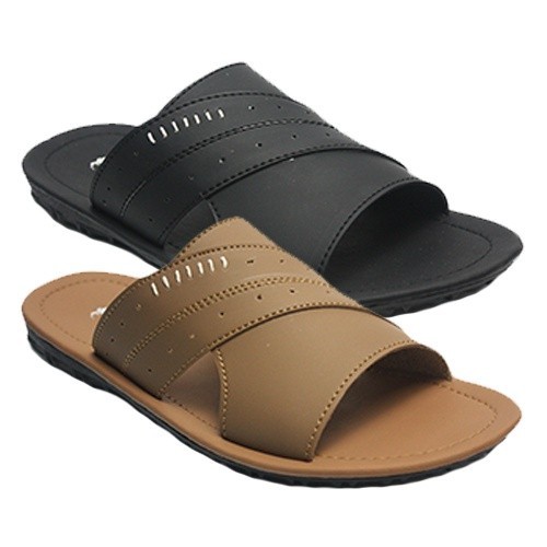 Sandal Terbaru Pria / Cowok / Laki Laki Selop Casual AQeS Elegant | Sandal Model / Style / Fashion S