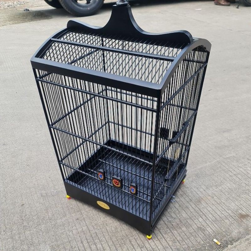 PROMO KANDANG Sangkar Kotak Merk SNJ Black Doff & Coklat Doff Stopper SNJ Kandang Kotak FREE Karpet