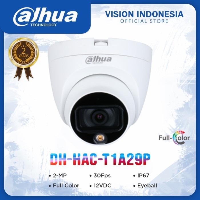 CAMERA DAHUA T1A29P COOPER FULL COLOR / DH-HAC-T1A29P ORIGINAL