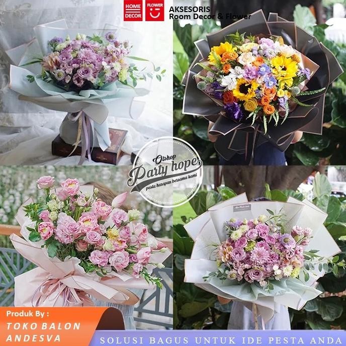 

Trendy Kertas Buket Bunga Florist / Flower Wrapping Paper List Gold