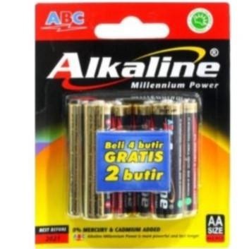 Update Baterai AAA Alkaline isi 6 pcs & Baterai AA Alkaline isi 6pcs