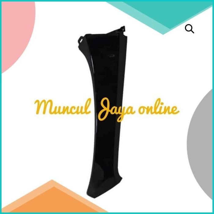 64202-K0J-N00ZE Cover Sayap Kiri Bawah Garnish Kiri GENIO Hitam Glossy