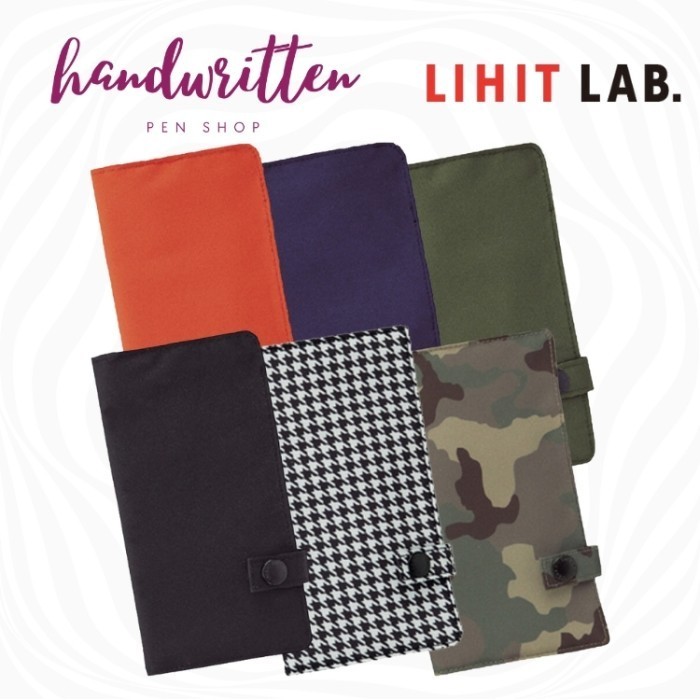 

Lihit Lab A-7585 Smartfit Cordura Slim Stand Pen Case/ Tempat Pensil