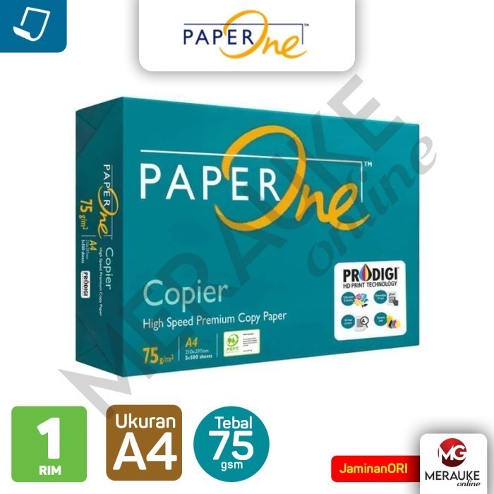 

BRG BARU Kertas HVS Paper One A4 75 GSM