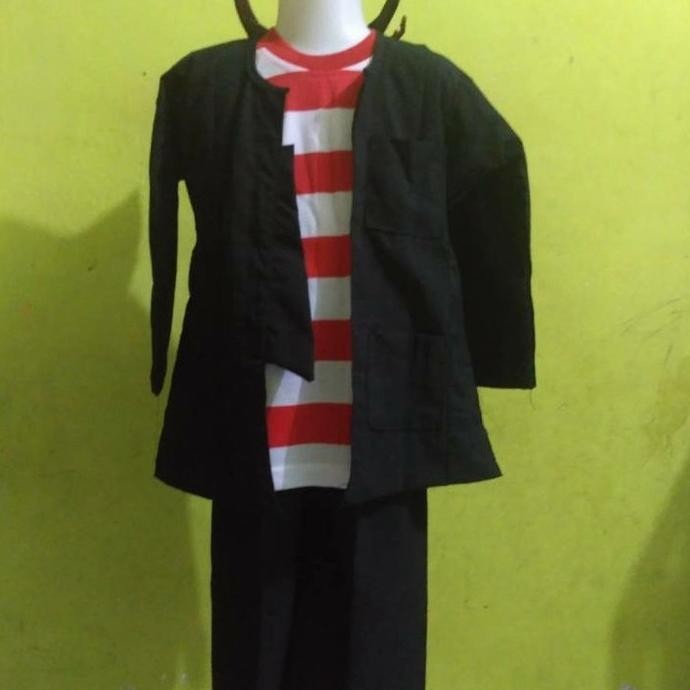 Kostum Anak pakaian adat madura sate costume karnaval baju daerah bayi
