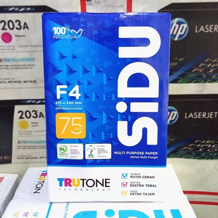 

HOT SALE kertas print Hvs bola dunia F4 70 gram gsm