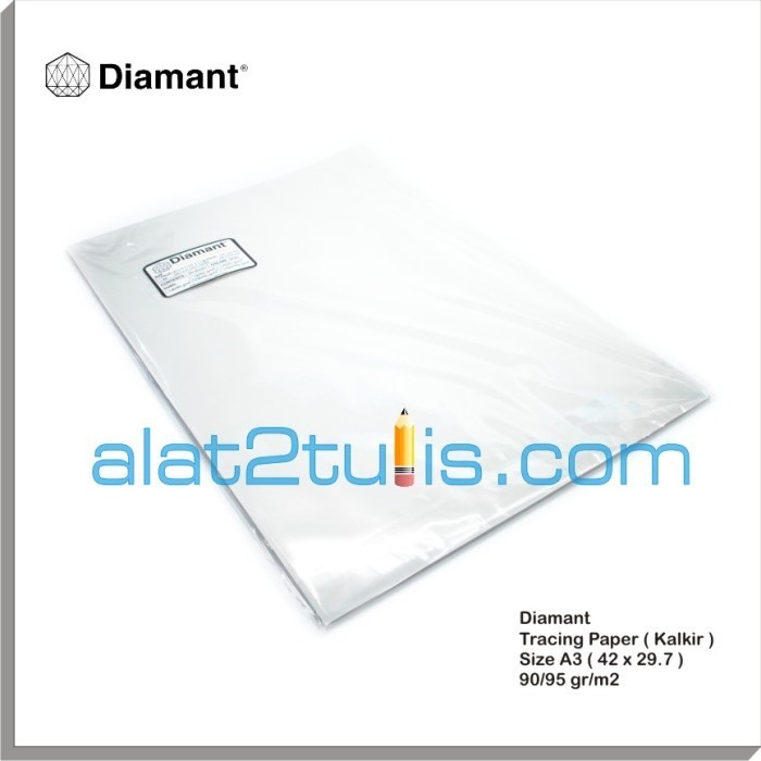 

MURAH Kertas Kalkir Diamant Folio ( A3 ) * Ketebalan 90/95gr