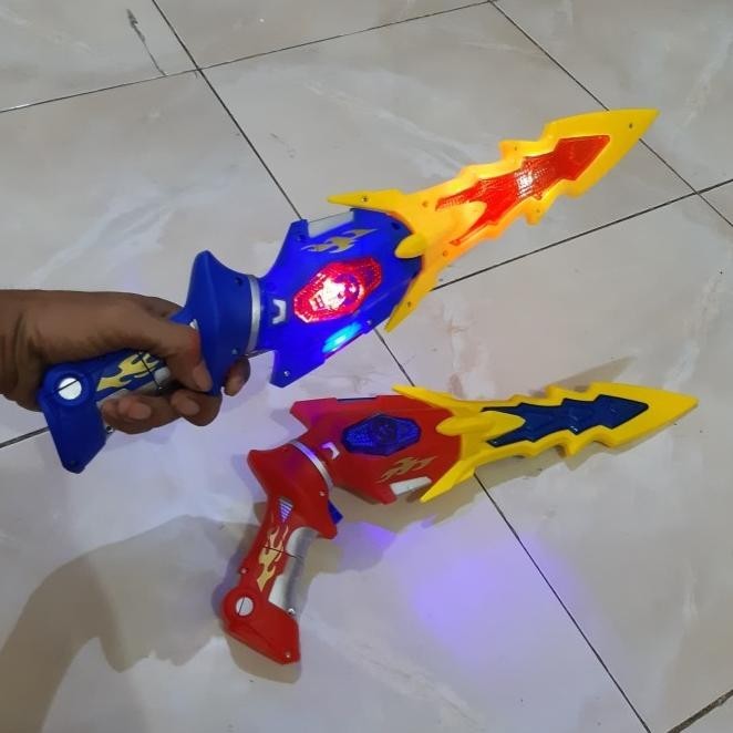 Mainan Pedang Jadi Pistol Ultraman - Pedangan Tembak Tembakan Anak 2 | Peterstorez