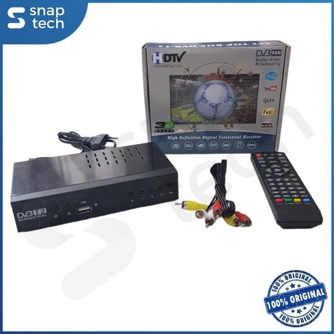 SET TOP BOX DIGITAL DVB T2 WIFI STB Antena FULL HD TV DIGITAL