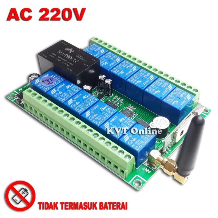 READY Wireless Relay 12CH AC220V 10A 433MHz