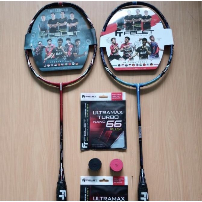 Raket Badminton Felet Aeromars 10 Galaxy Flare 10 Original