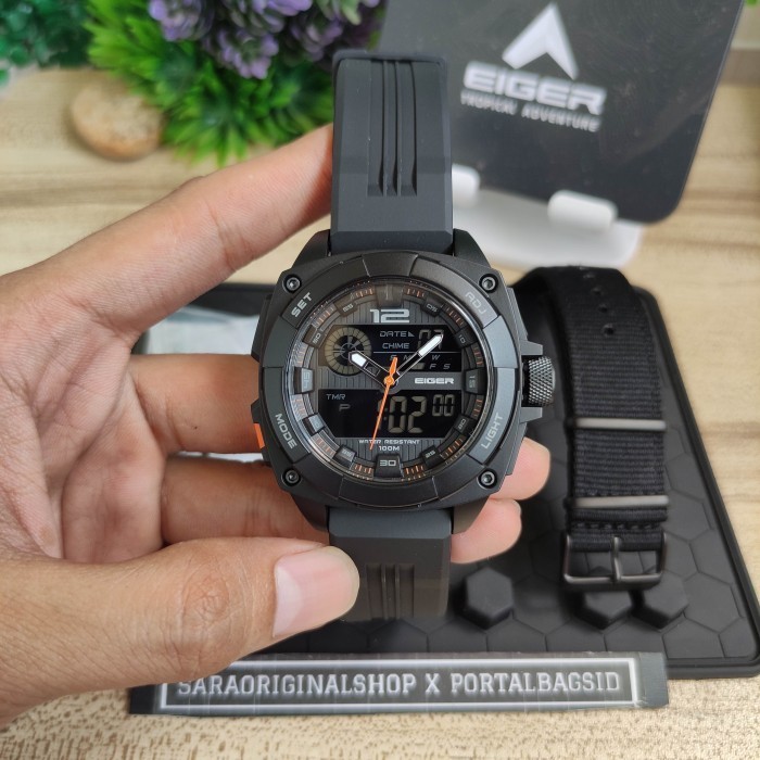 Eiger Antero Watch Jam Tangan Analog Digital Original
