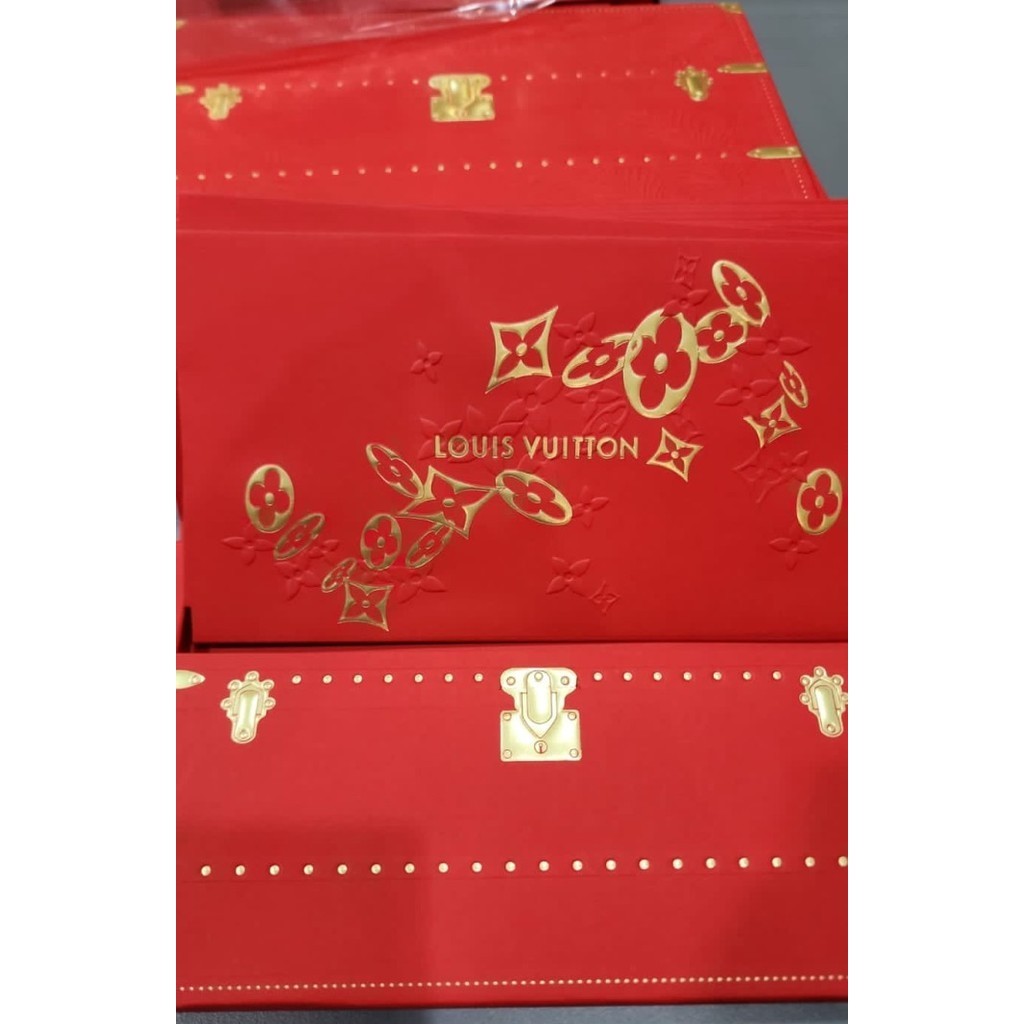 

Amplop Angpao Louis Vuitton LV Brand New Box 8pcs Imlek,Tahun Baru