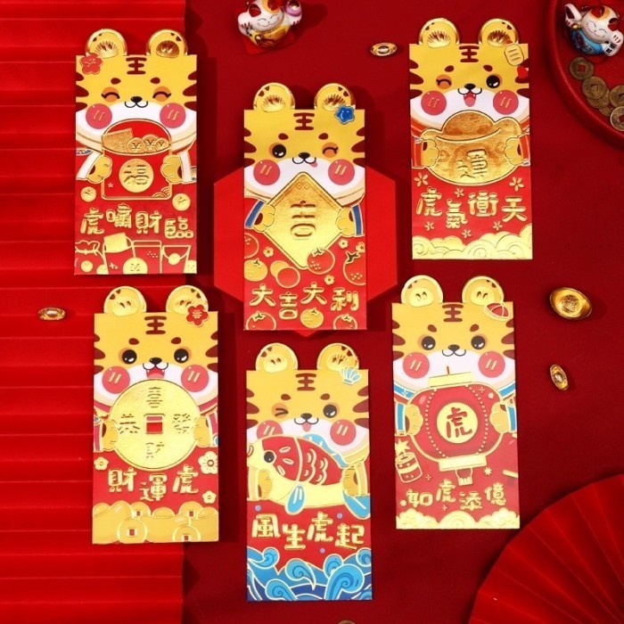 

Spesial Ready Stock Angpao Imlek Hongbao Angpau Cny Tiger Unik Lucu