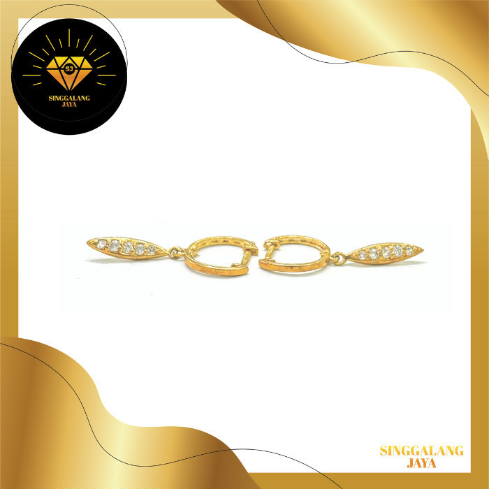 ANTING EMAS - ANTING ANAK EMAS KADAR 375 ORIGINAL