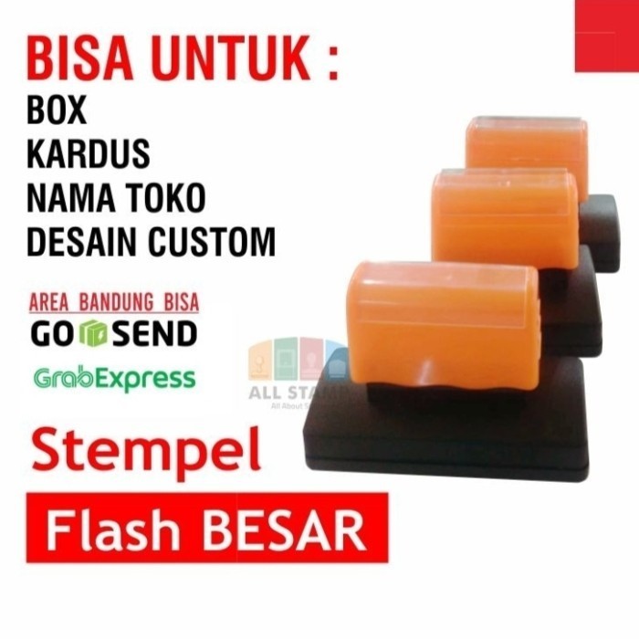 

DISKON stempel custom ukuran besar banget