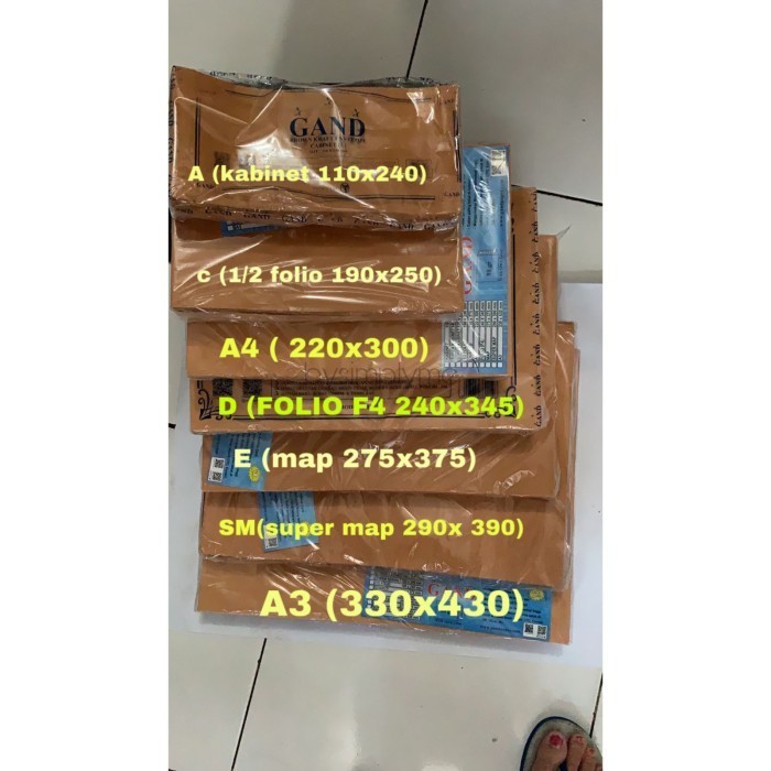

HRG DISKON AMPLOP COKLAT DENGAN SEAL UKURAN E (MAP) =275X375 MM ISI 100 LEMBAR