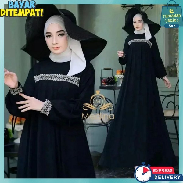 Gamis Gamiss Lebaran Wanits Lebaran Buju Games Kekinian Termurah Baju Gmi Ghamis Fashion Wanita Gani