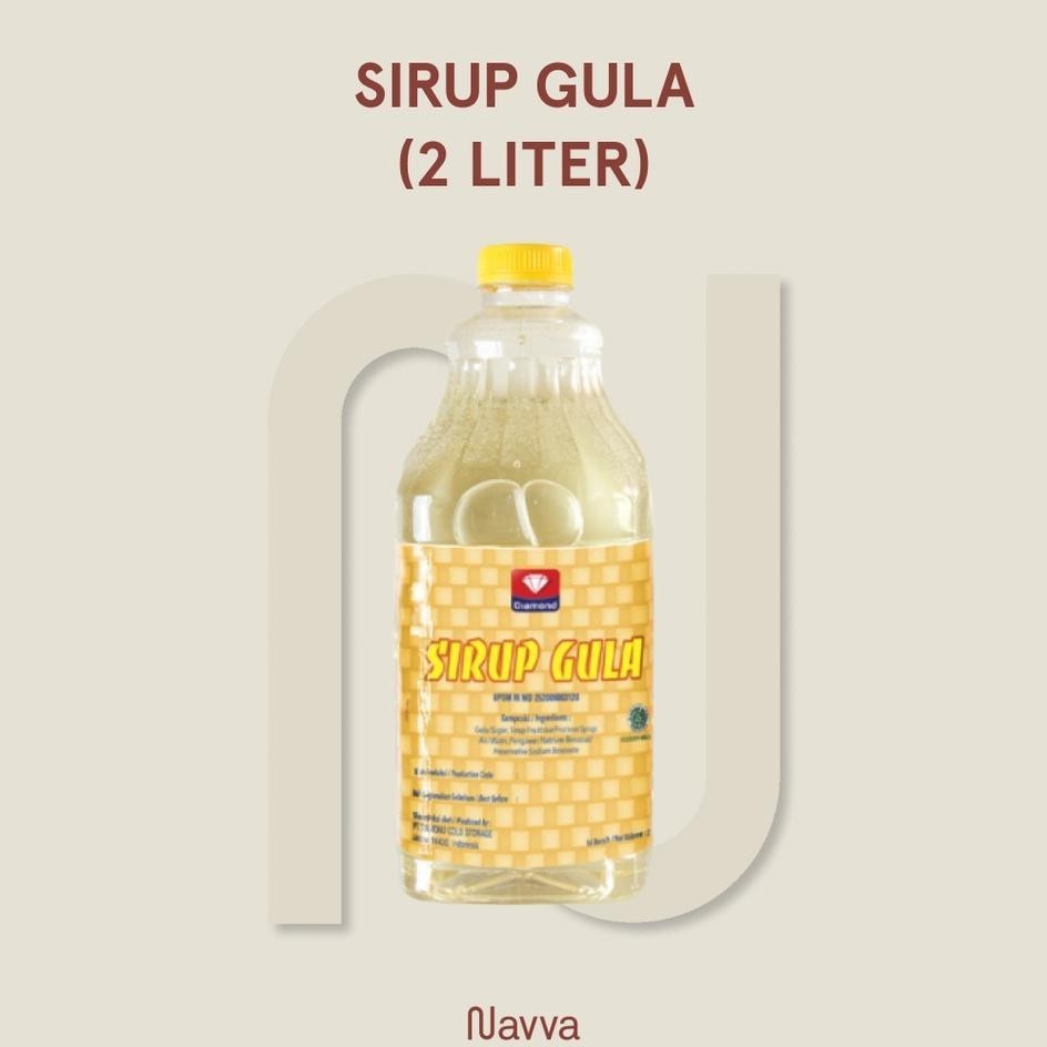 

2 L Diamond Sugar Syrup / Barista Sirup Gula Konsentrat Cair