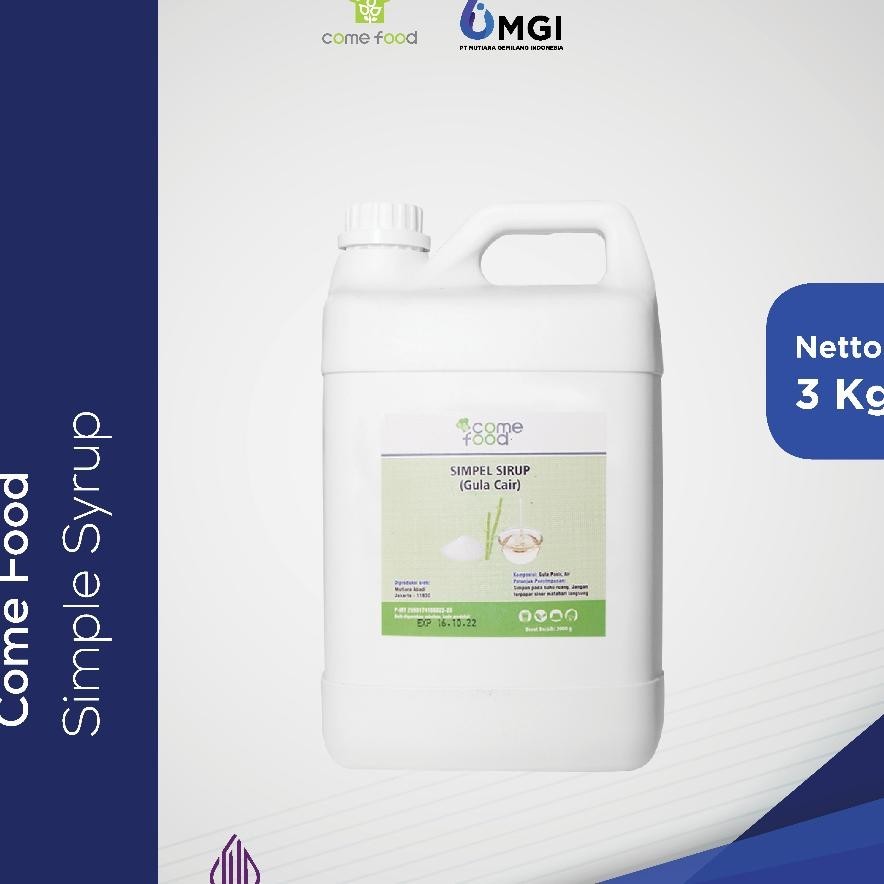 

Gula Cair / Simple Syrup 3Kg