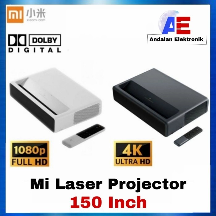 Xiaomi Laser Projector 4K 150 Inch 5000 Lumens Full HD Proyektor
