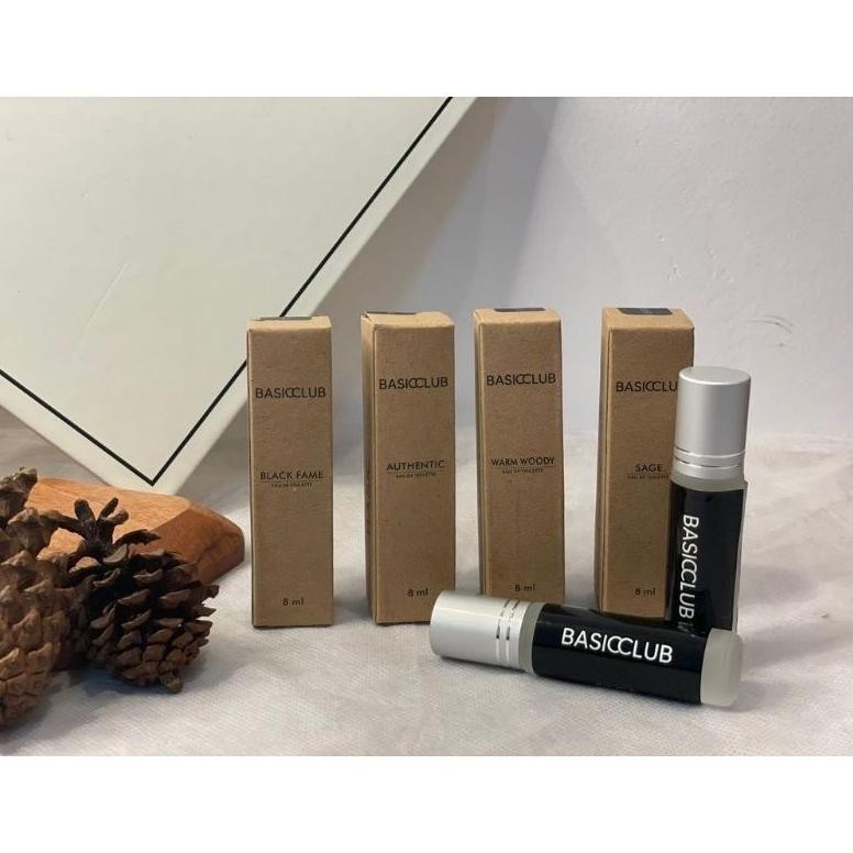 Parfum GEAMOORE Basic Club 8 ML BPOM (Roll On) / GROSIR Parfum BASICCLUB