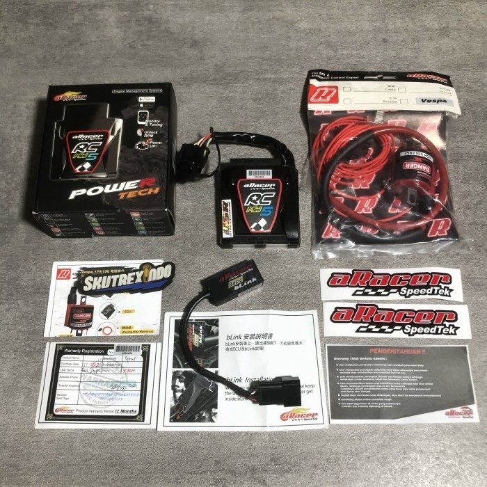 Ecu Aracer Mini 5 Vespa Sprint Primavera LX S