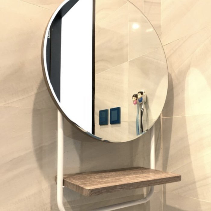 Cermin - Kabinet Cermin Kamar Mandi Minimalis Cermin Wastafel Kaca Kamar Mandi