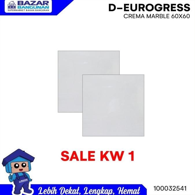 Granite / Granit Lantai Sandimas D-Eurogress Crema Creme Marble 60X60