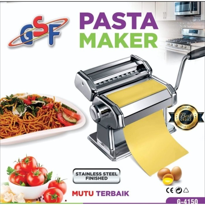 GSF G-4150 GILINGAN MIE MOLEN PASTA MAKER MANUAL KULIT PANGSIT PASTEL