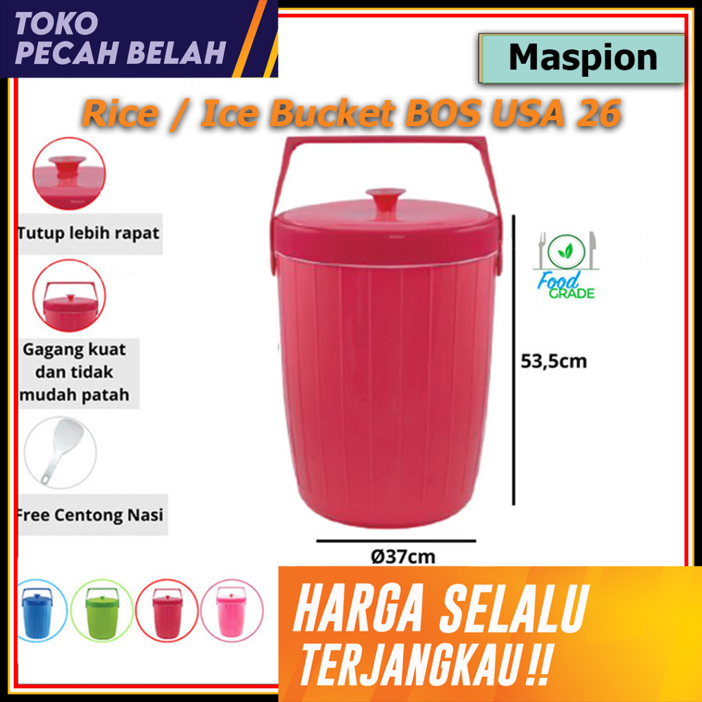 Ice Bucket / rice bucket/ bos USA 26 - Rice Bucket Maspion
