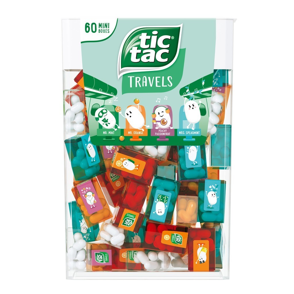 

Permen TIC TAC xed 228gram isi 60 ni Boxes