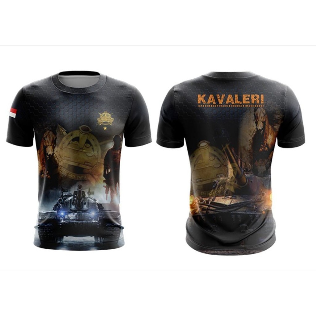 Kaos Jersey Fullprint New Kavaleri Keren Adem