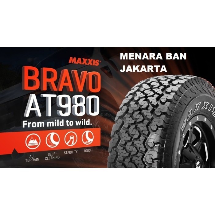 Ban Maxxis Bravo AT 980 215/75 R15 Buatan ThaiNew Jimny Innova Terios