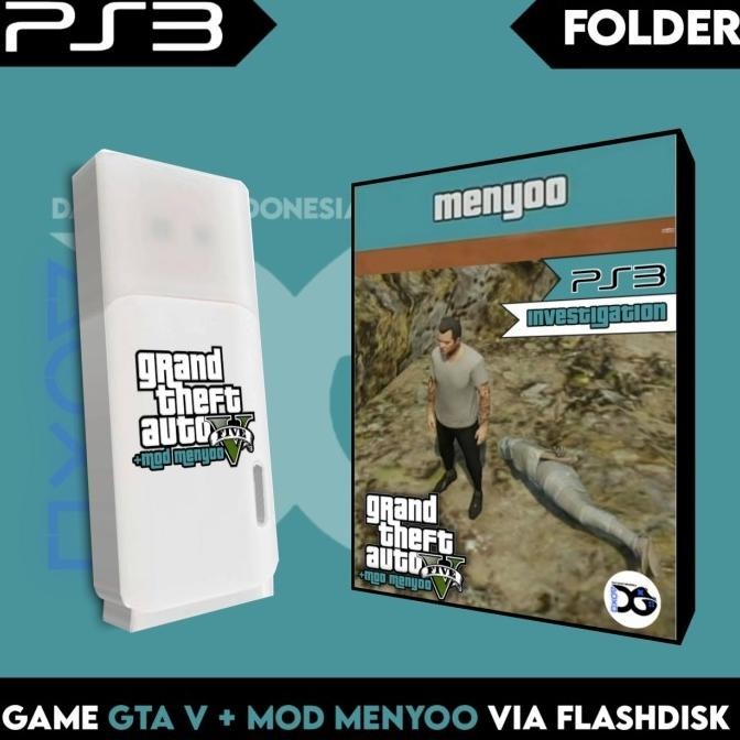 Game Gta V + Mod Menyoo Ps3 Via Flashdisk Premium