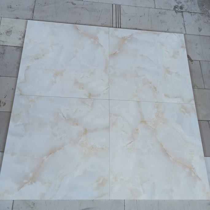 Granit 60X60 Corail L Cream Garuda Tile Nano Poles Kw 1