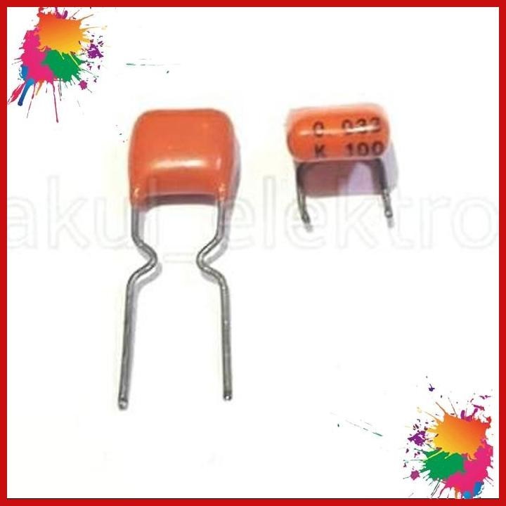 capacitor mkt 333/33nf 100v philips (bke)