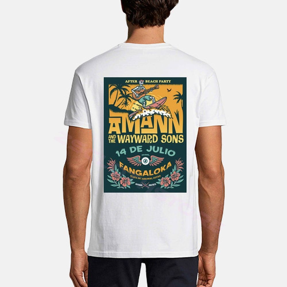 Kaos Custom Popular After Beach Party 2023 Man 815